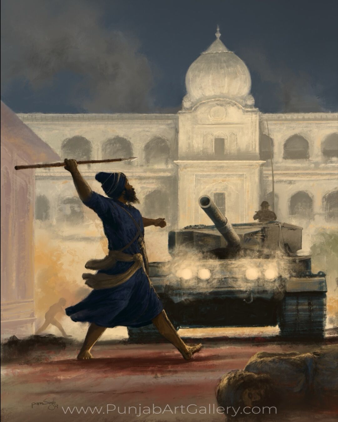 Namo Judh Judhe - Sikh Art By Punjab Art Gallery