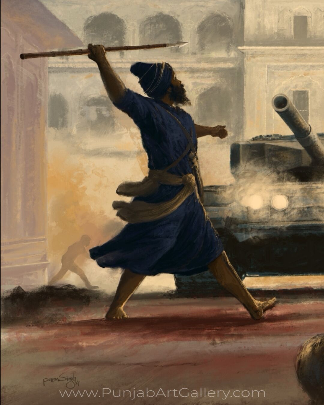 Namo Judh Judhe - Sikh Art By Punjab Art Gallery